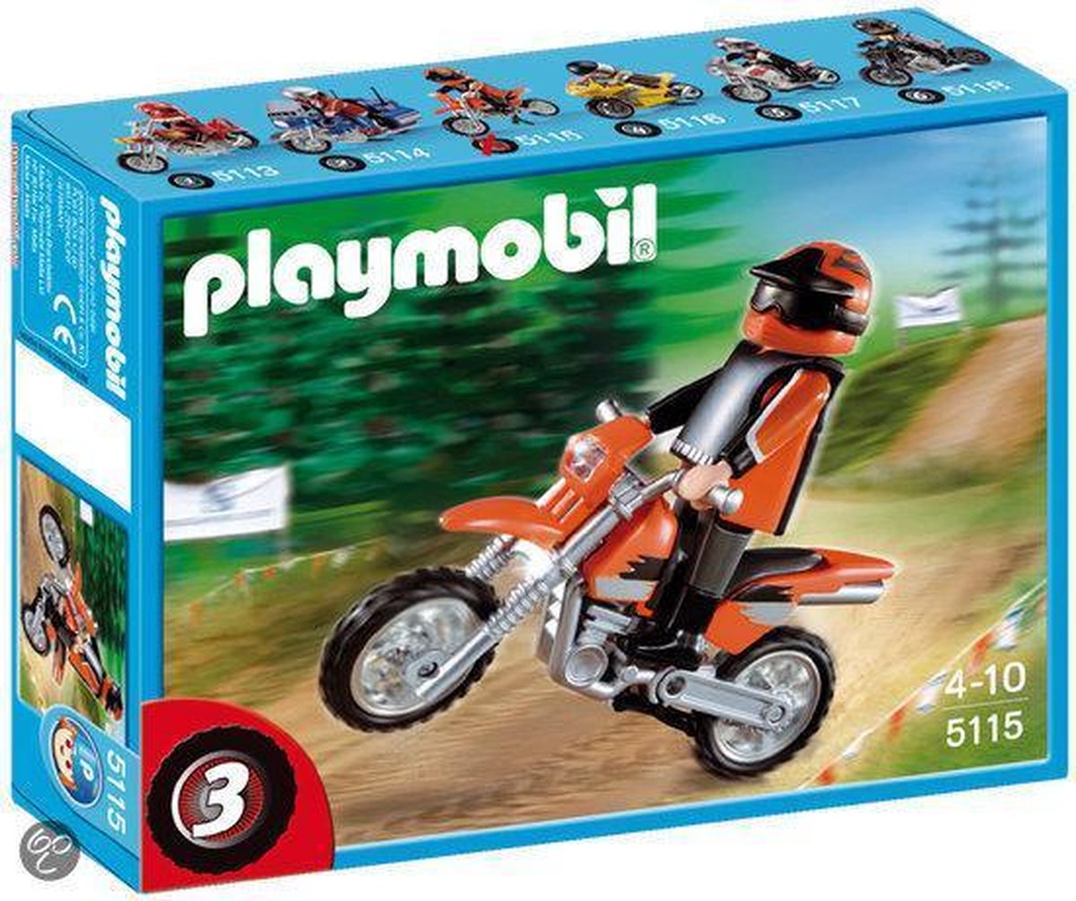Playmobil 5116 Moto de course - Playmobil - Achat & prix