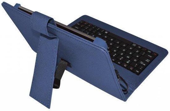 Blauwe Keyboard Case voor Kruidvat Mobility M728 Proline, hoes en  toetsenbord, blauw ,... | bol.com
