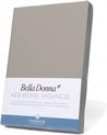 Bella Donna Alto Boxspringhoeslaken - Grau-0701 90x190-100x220