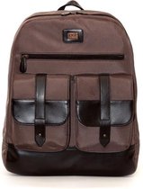 Jill-e Jack Laptop Backpack bruin