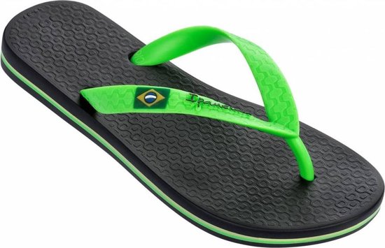 Interactie behuizing moreel Ipanema Classic Brasil zwart groen slippers heren | bol.com