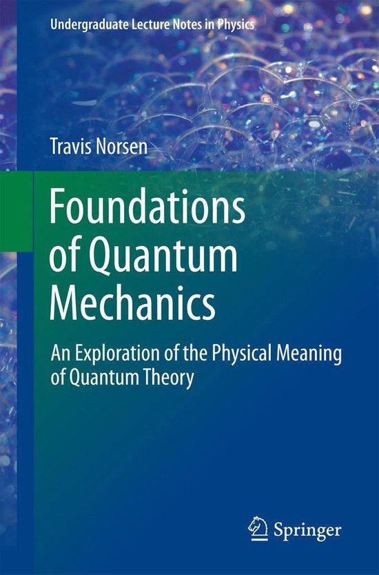 Undergraduate Lecture Notes in Physics - Foundations of Quan ... - cover