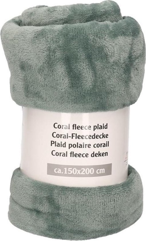 fleece deken - 150 200 cm - plaid | bol.com