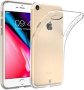 Hoesje geschikt voor iPhone 8 - Transparant Back Cover Siliconen Case Hoes