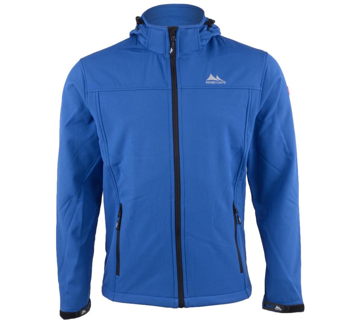 Nord Berg Softshell Jas Heren Sportjas - Maat L  - Mannen - blauw/zwart