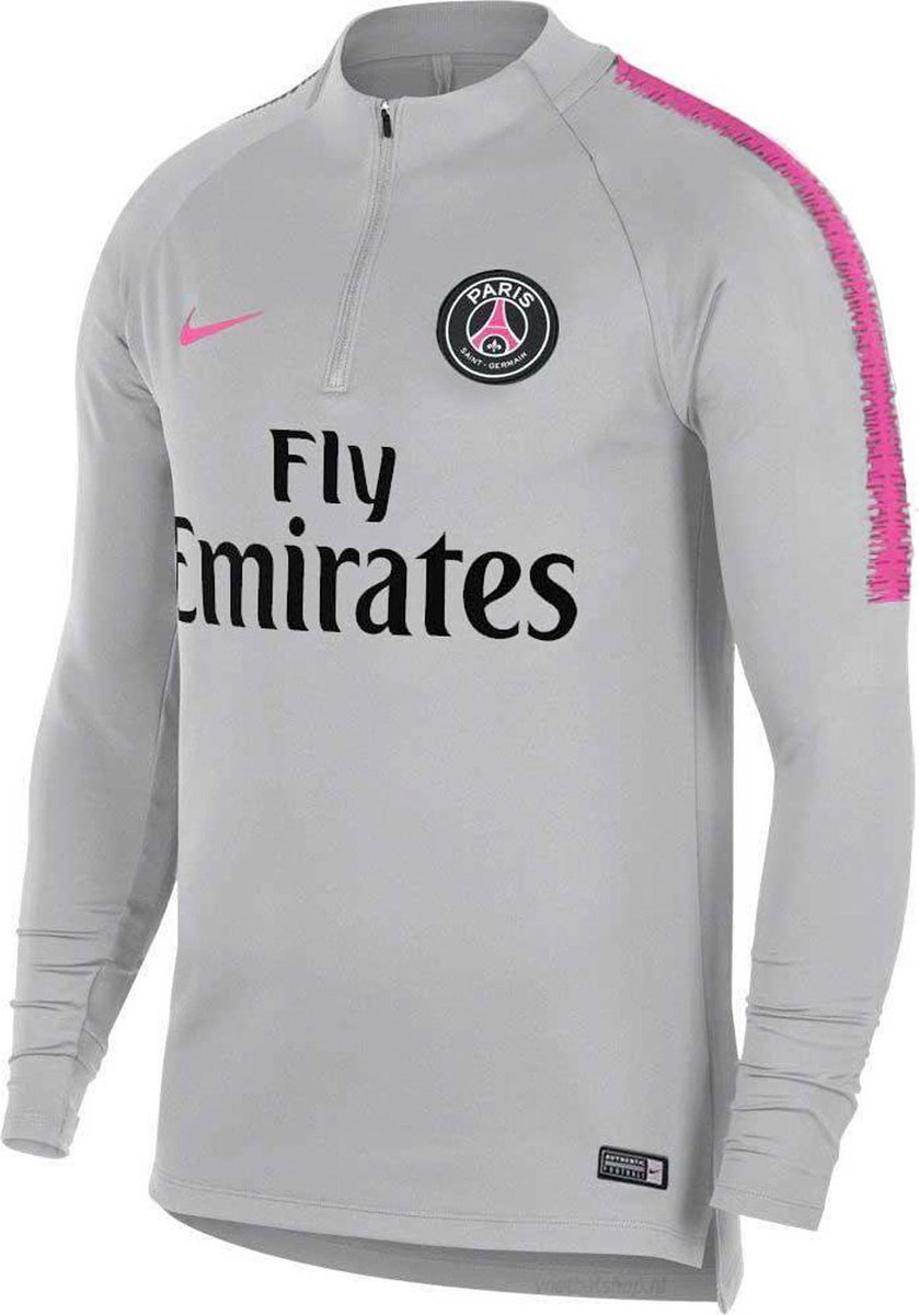 Helder op Kast Belonend Nike Paris Saint-Germain Dry Squad Drill Sportshirt performance - Maat 128  - Unisex... | bol.com