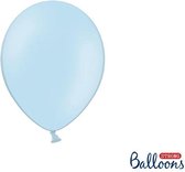 """Strong Ballonnen 23cm, Pastel Baby blauw (1 zakje met 100 stuks)"""