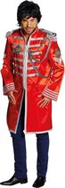Seargent Pepper Jas rood - Carnavalskleding