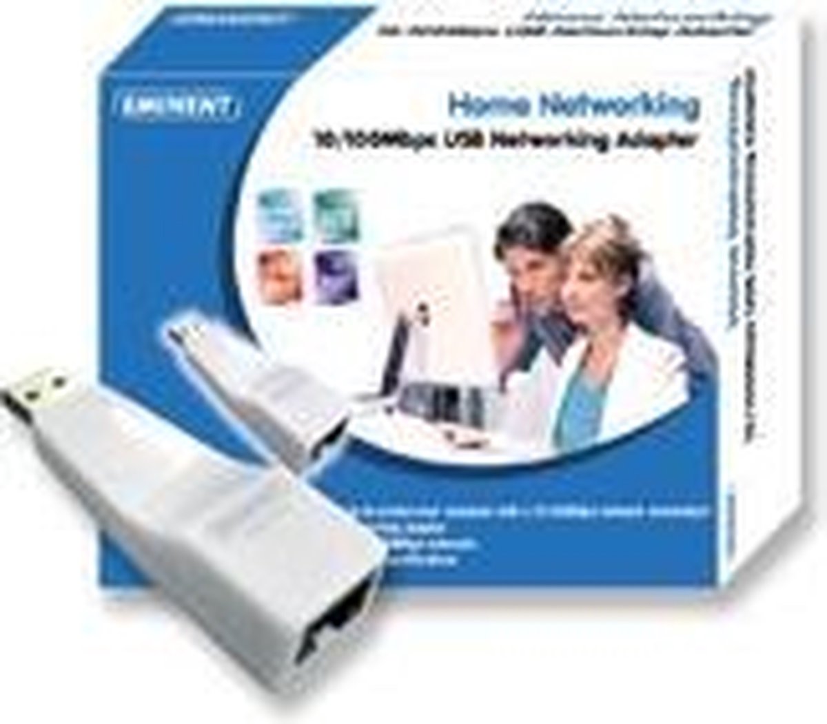 Eminent EM1010 - Netwerkadapter - USB 2.0 - 10/100 Ethernet