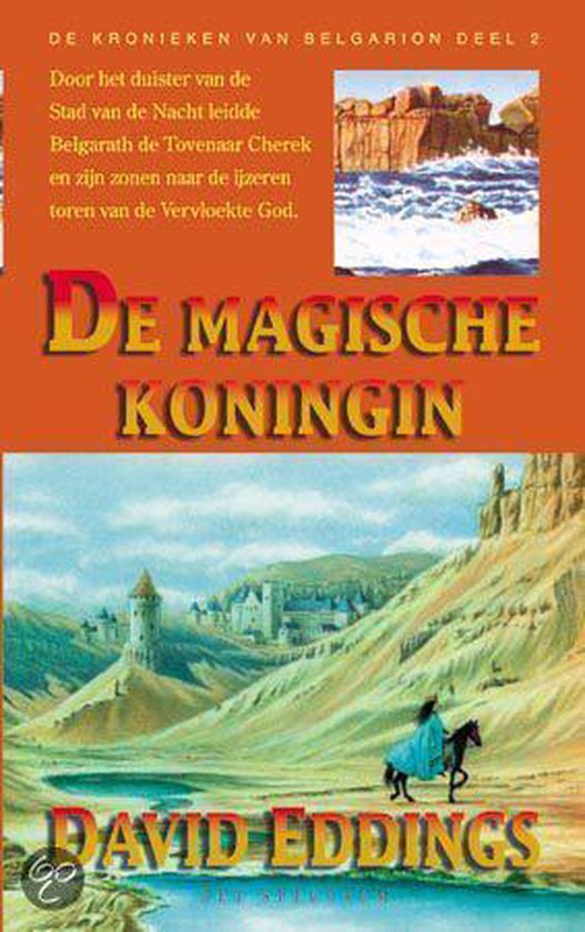 Cover van het boek 'De magische koningin' van David Eddings