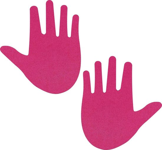 Banoch - Nipple Sticker Hands On - Tepel Plakker - Handen Roze - Tepelstickers