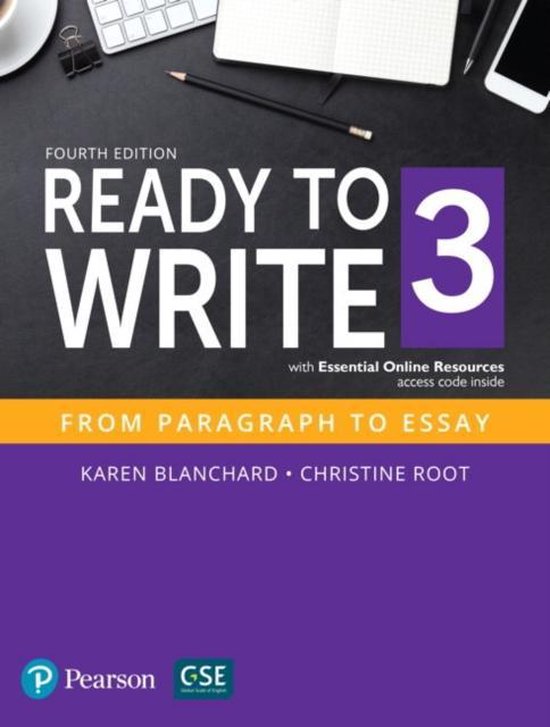 Ready to write 3 with essential online resources 9780134399331