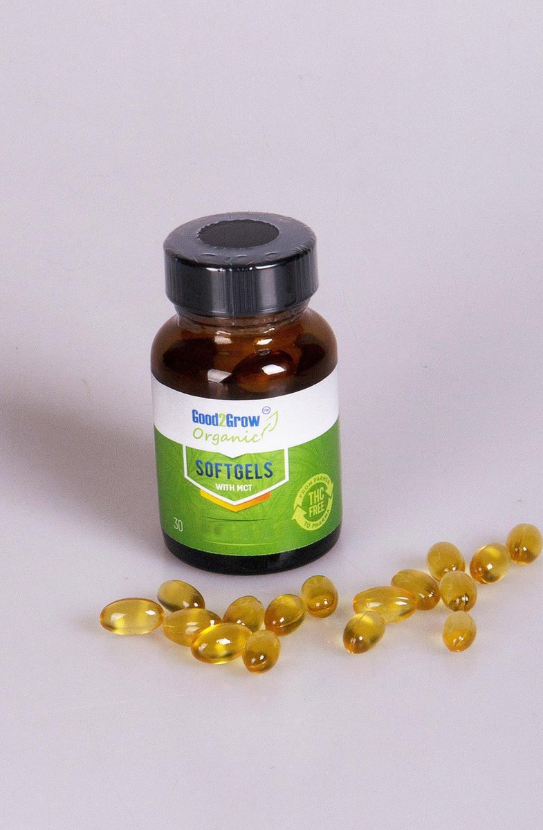 CBD cannabis hennep olie capsules hoge dosering 10mg per capsuel met