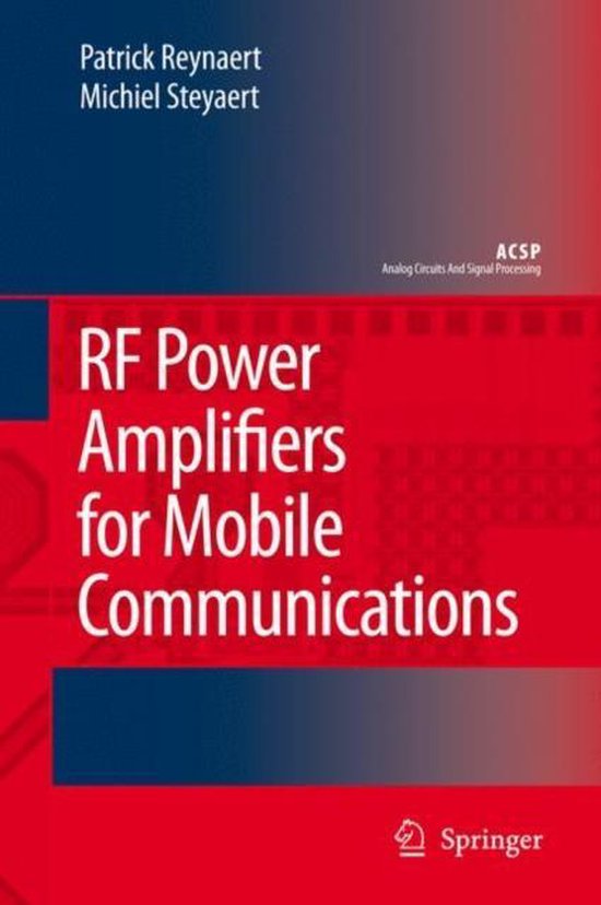 RF Power Amplifiers for Mobile Communications 9781402051166 Patrick
