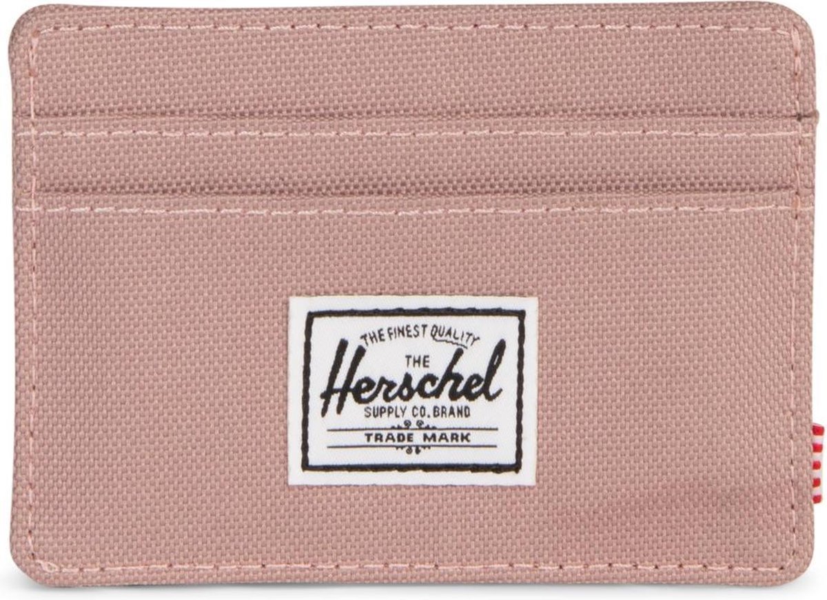 Charlie RFID - Ash Rose / Kaarthouder - pasjeshouder met RFID blocking layer / Beperkte Levenslange Garantie / Roze
