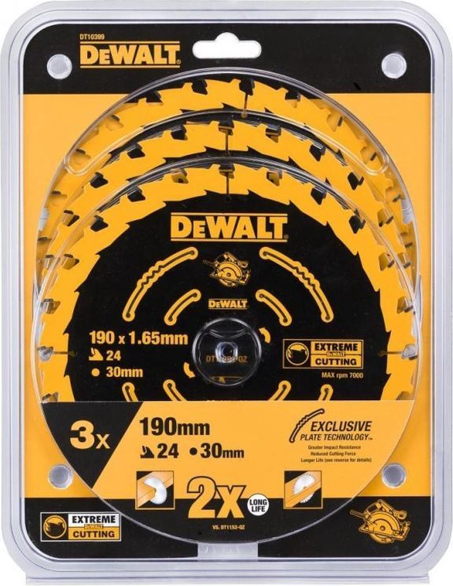 DeWALT Toebehoren - Zaagblad 216x30 mm, 80 tanden DT4286