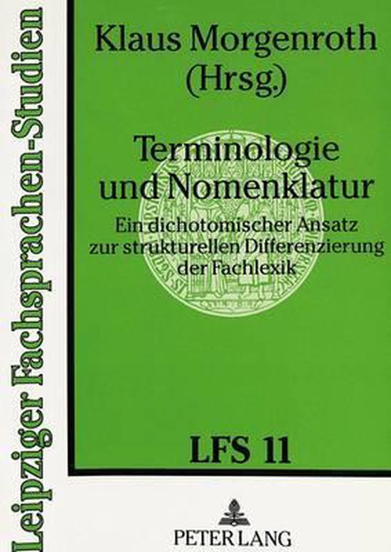 Terminologie Und Nomenklatur - cover