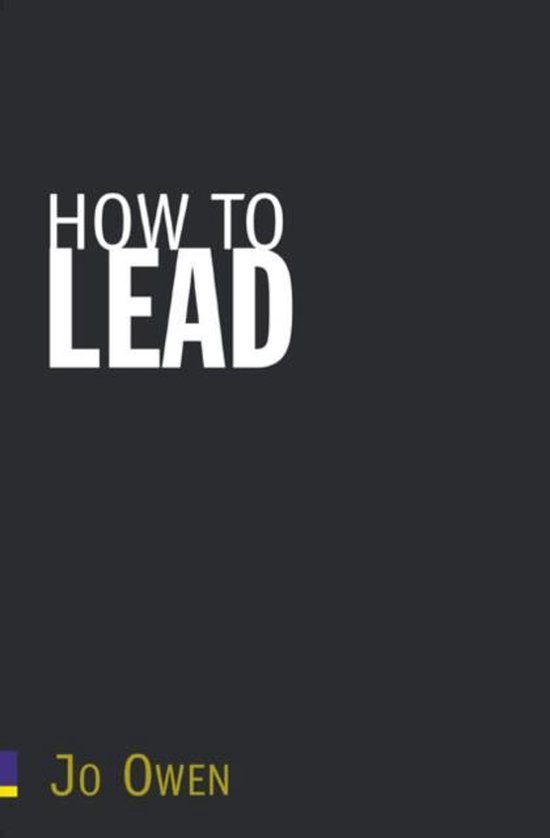 9780273693642 - How to Lead