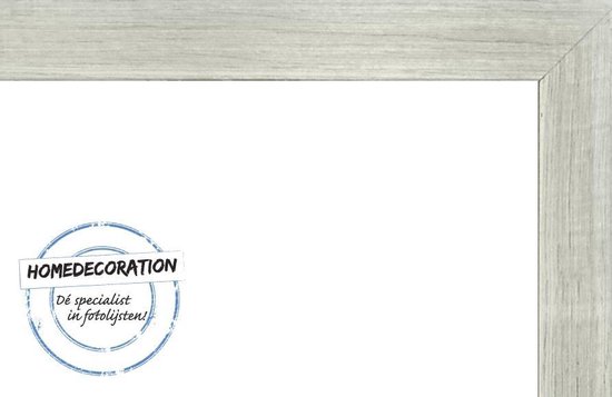 Homedecoration Misano - Cadre photo - Format photo - 35 x 47 cm - Délavé blanc
