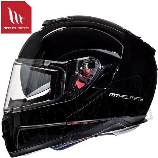 Helm MT Atom SV Systeem Zwart XXL | bol.com
