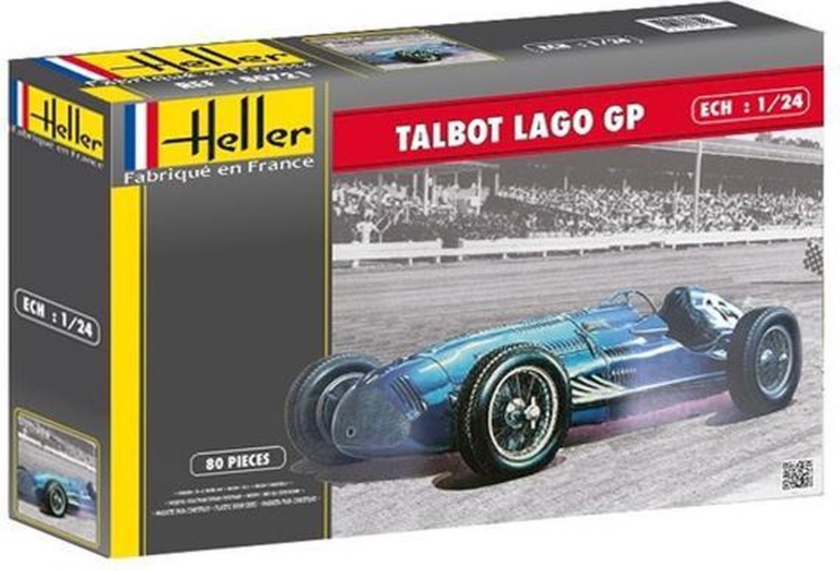 Talbot Model Kit 1:24 Heller 80721 Talbot Grand Prix Plastic kit | bol.com