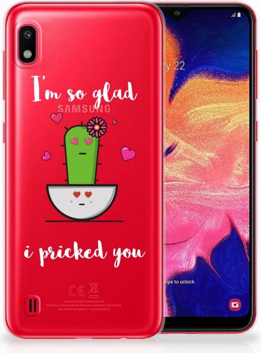 Samsung Galaxy A10 Telefoonhoesje met Naam Cactus Glad