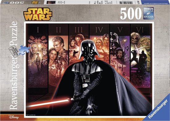 Ravensburger puzzel Disney Star Wars Saga - Legpuzzel 500 |