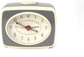 Kikkerland Retro wekker - Classic Alarm Clock - Antraciet