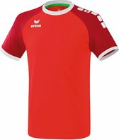 Erima Zenari 3.0 SS Shirt Junior Sportshirt - Maat 128  - Unisex - rood/wit
