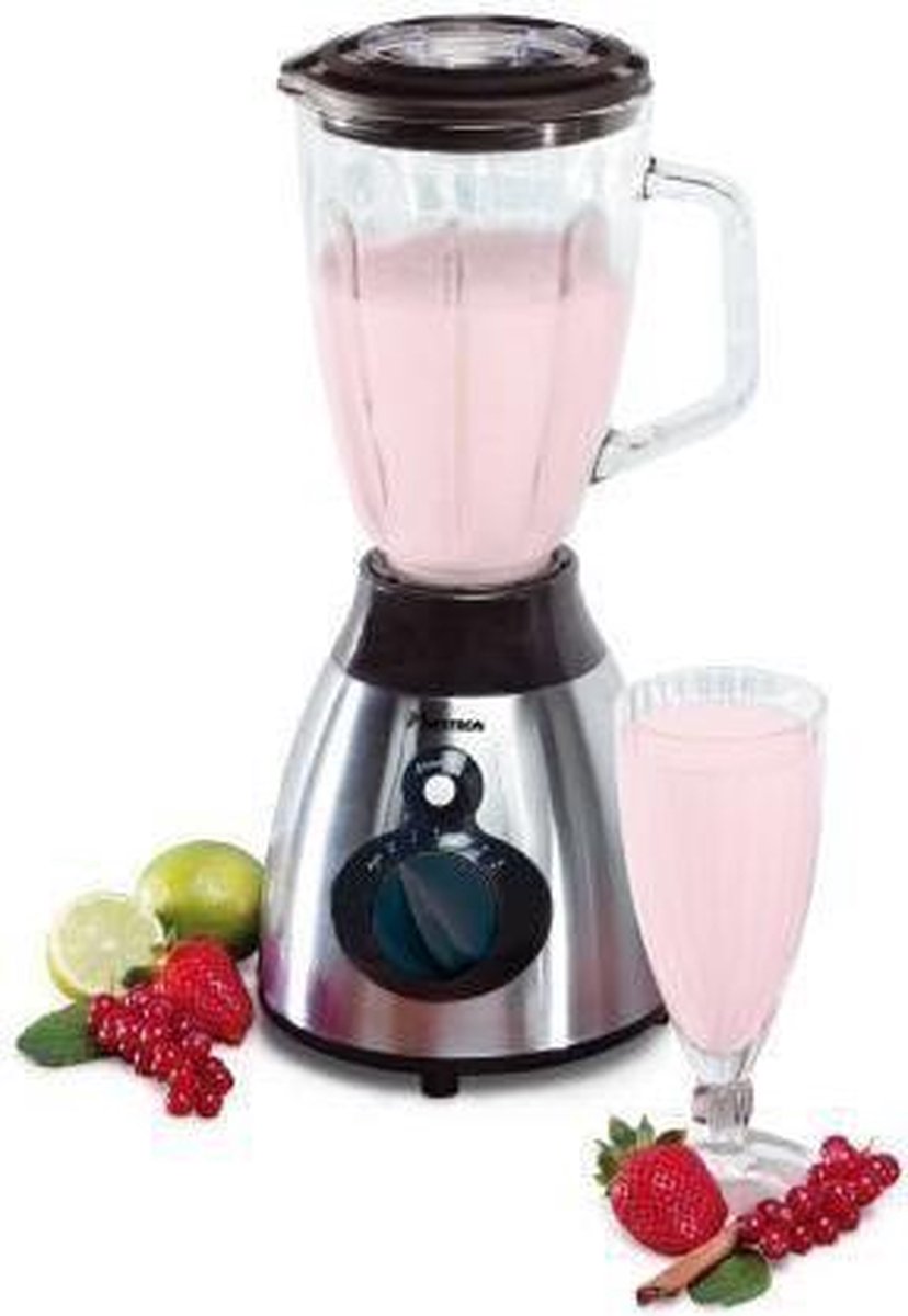 oogsten Darmen cocaïne Bestron DHA3203 Blender in brushed stainless steel | bol.com