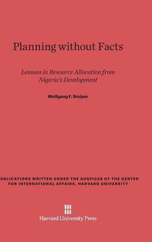 Foto: Publications written under the auspices of the center for in planning without facts