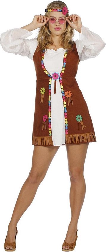Triple G- dubbelzijdig- jurk/ vest/ tuniek- Alles in 1! flower power main image 1