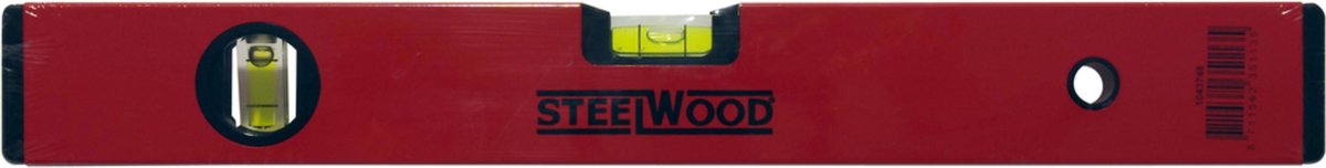 Steelwood Waterpas - Lengte 40 cm - 2 Libellen - Horizontaal en verticaal