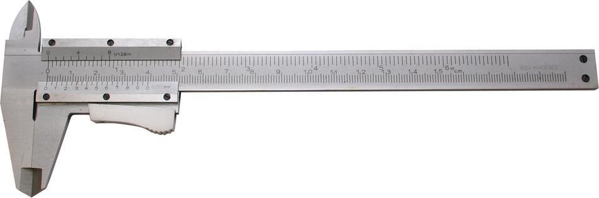 Skandia Schuifmaat - 150 mm op Kaart