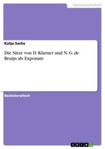 Die Sätze von D. Klarner und N. G. de Bruijn als Exponate