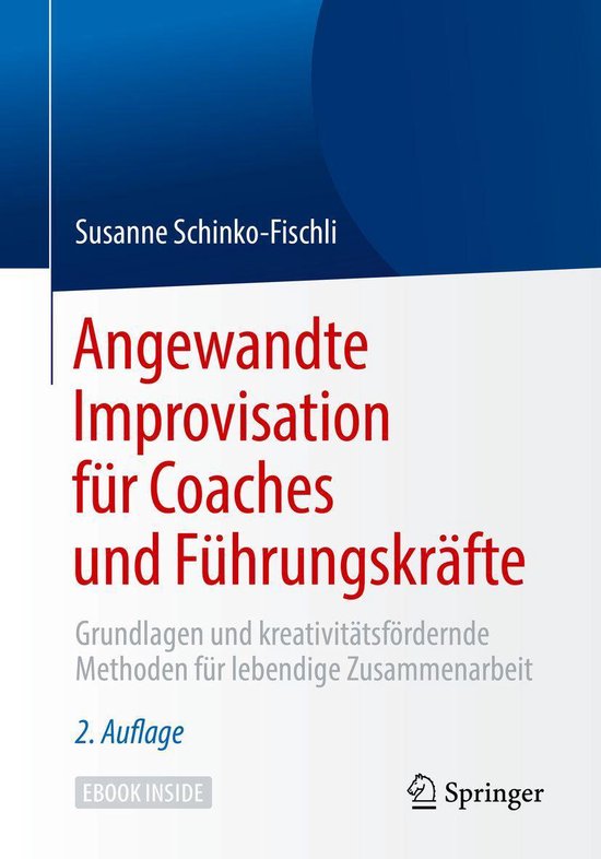 Angewandte Improvisation für Coaches und Führungskräfte - cover
