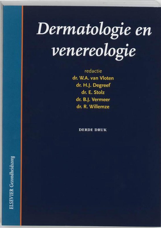 Cover van het boek 'Dermatologie en venereologie / druk 3'