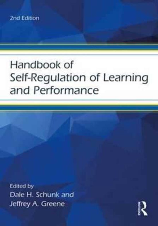 Handbook of Self-regulation of Learning and Performance - cover