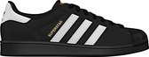 adidas Superstar Foundation Sneakers - Maat 40 2/3 - Mannen - zwart/wit