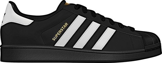 adidas Superstar Foundation Sneakers - Maat 40 2/3 - Mannen - zwart/wit |  bol.com