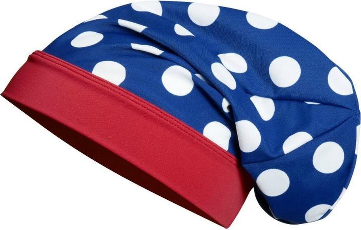 Playshoes zwem beanie zeepaardje blauw rood