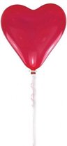Rode hart ballon 70 cm