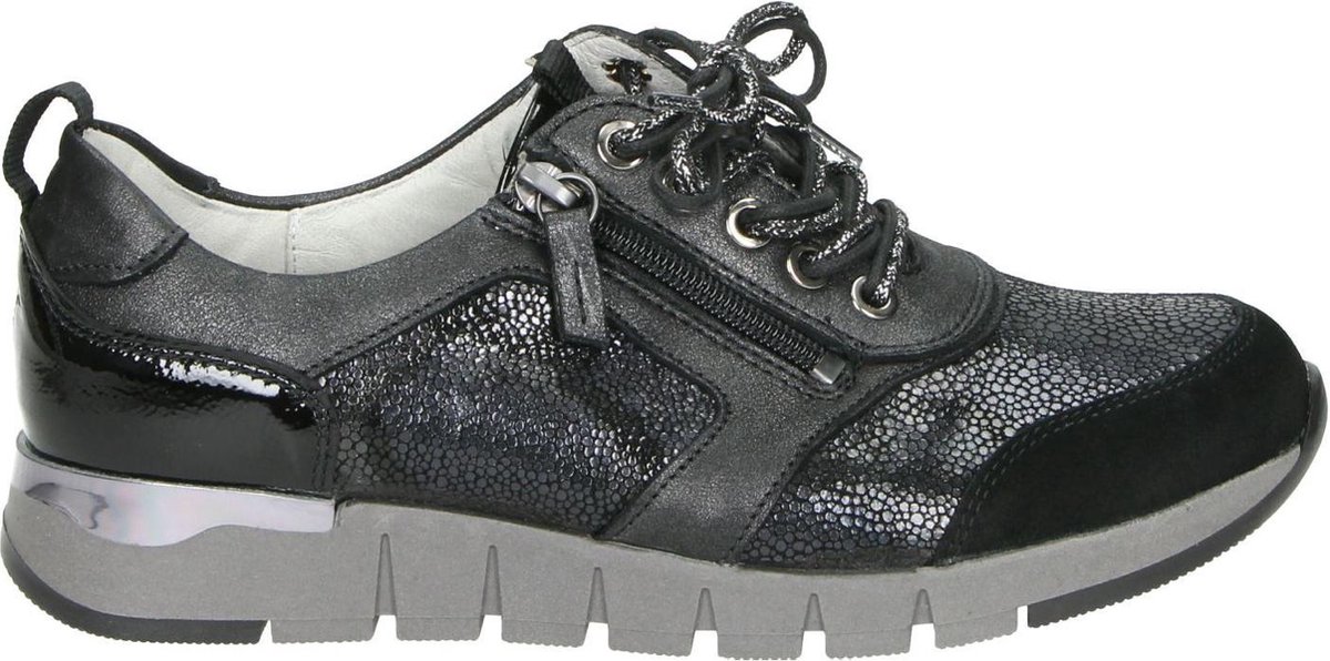 Waldläufer Petra dames sneaker - Zwart - Maat 39 | bol.com