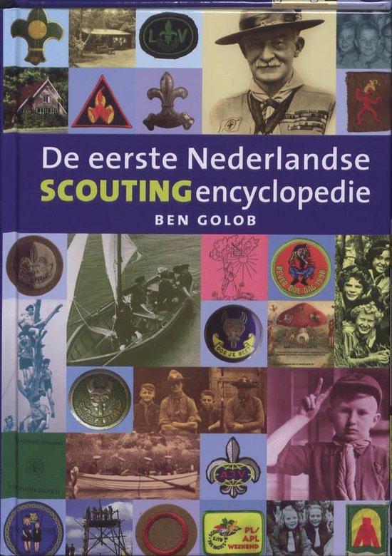 Cover van het boek 'De Eerste Nederlandse Scouting Encyclopedie'