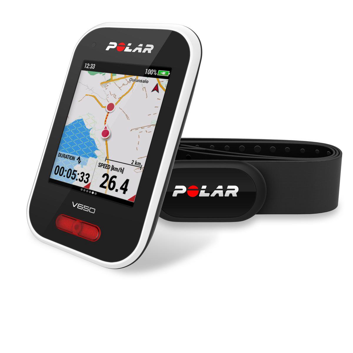 mijn uitvoeren lassen Polar V650 HR - GPS Fietscomputer - inclusief hartslagsensor | bol.com