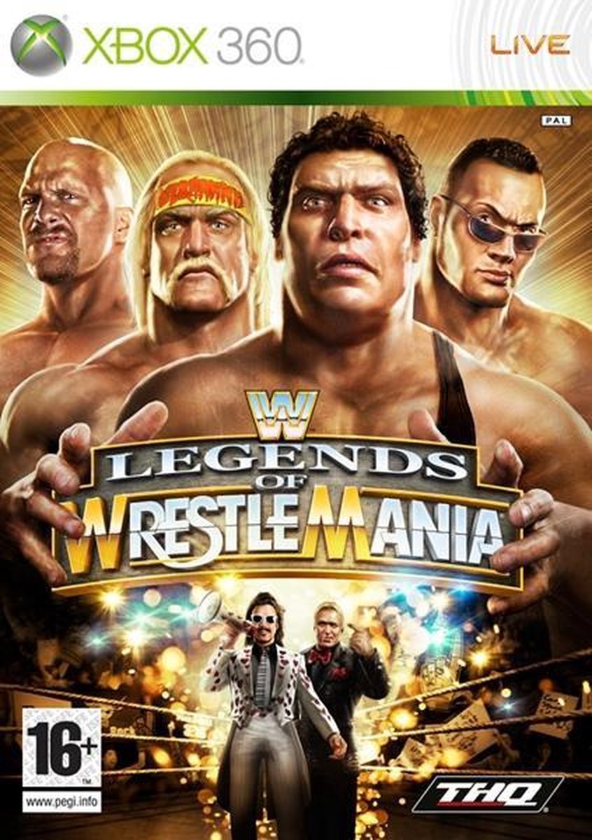WWE Legends of Wrestlemania /X360