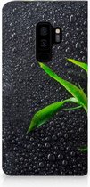 Geschikt voor Samsung Galaxy S9 Plus Standcase Hoesje Design Orchidee