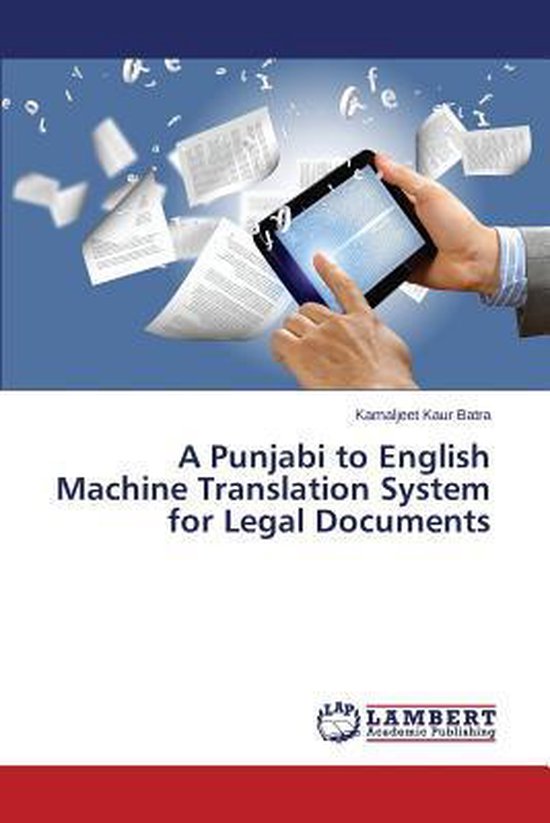 A Punjabi to English Machine Translation System for Legal Do ... - cover