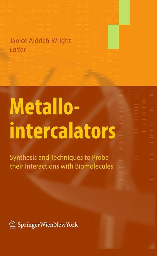 Metallointercalators - cover