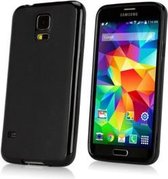 Samsung Galaxy S5 Siliconen Cover Case Zwart